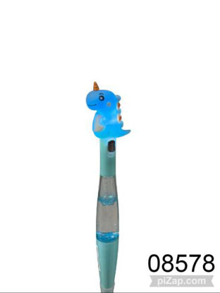 Imagen de LAPICERA GEL DINO C/LUZ 18,5CM 3.26